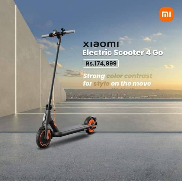 Xiaomi Electric Scooter 4 Go 1