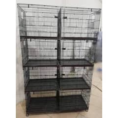 folding cage for birds