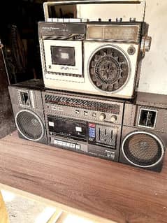 Old cassette player . . OLD model from 80s