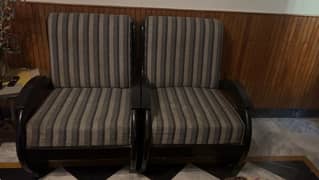 5 seater wooden sofa for urgent sale