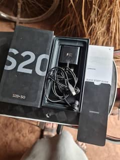 Samsung s20 plus akg handfree and orignal charger box for salll