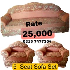 5 Seat Sofa set