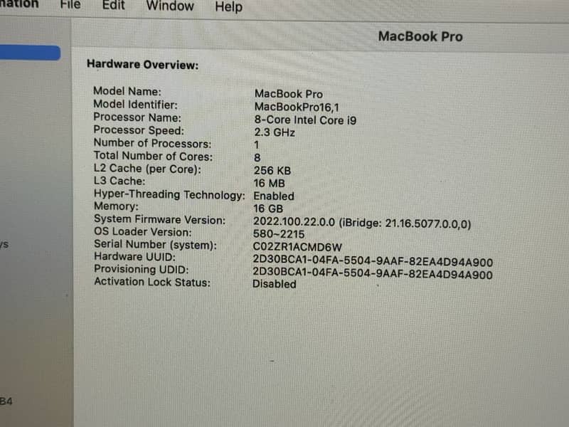 MacBook Pro 16-inch 2019 for Sale 12