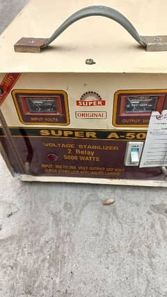AC stabilizer for 1 or 1.5 ton