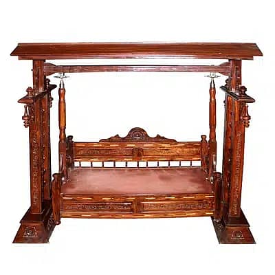 Chinioti Solid Sheesham wood High-Quality jhola swing sofa decorative 2