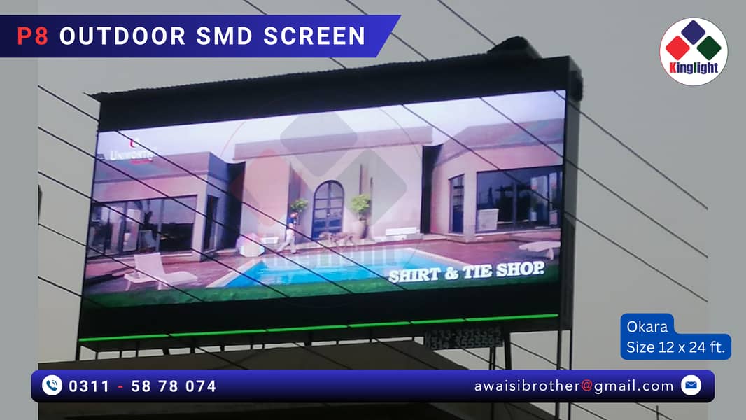 SMD SCREEN - INDOOR SMD SCREEN OUTDOOR SMD SCREEN IN FAISALABAD 2