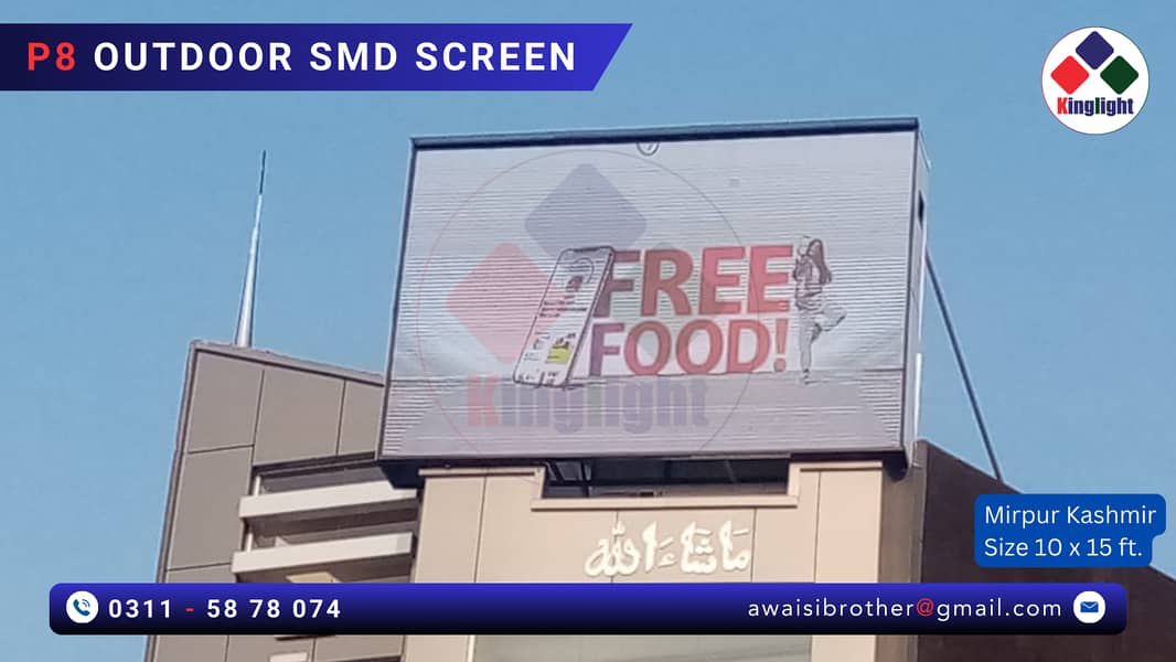 SMD SCREEN - INDOOR SMD SCREEN OUTDOOR SMD SCREEN IN FAISALABAD 8