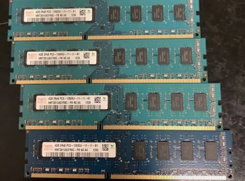 4 Gb Ddr 3 Camputer Ram's for sale 1