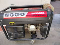 gerantor sogo 3.5kv gas Nd petrol good working