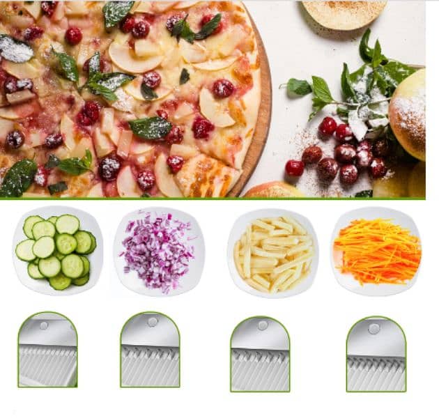 Multifunctional Vegetable Chopper Potato Slicer 2