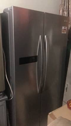 side by side double door   r refrigerator