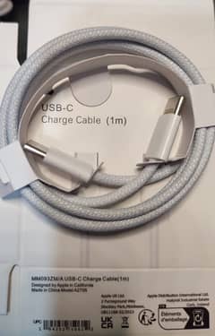 Iphone 15 Official Cable | Type C To Type C