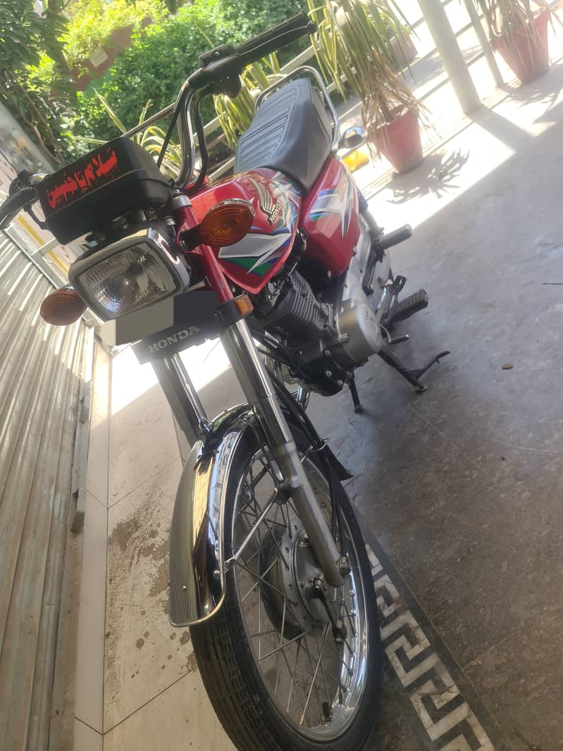 Honda 125 2023 model condition 10 by 10 6