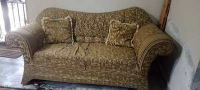 comfortable sofa set 7 seater