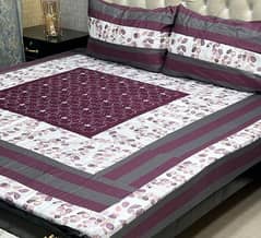 3 Pc BED SHEET FOR DOUBLE BED