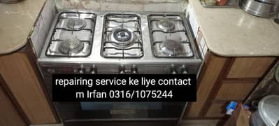stoves repairing  home service available