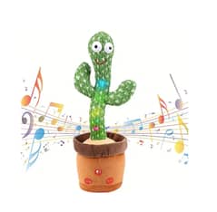 1pc-Dancing Talking Cactus Toys For Baby Boys And Girls, Singing Mimic