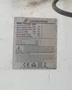 used solar panels 240W