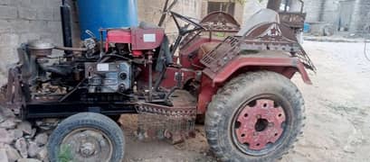 mini tractor baba 2007 with troly