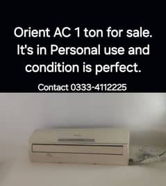 Orient 1 ton SPLIT AC