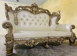 6seater sofa large full colour golden leadar Number one qualt