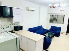 F11 Markaz Al Safa Heights 1 Bedroom Fully Furnished Apartment Available For Rent in Islamabad