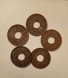 British India coins almost 100 years old  each coin price is 400 rs