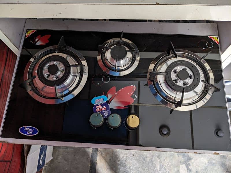 Glass Hob 3 Burner 3