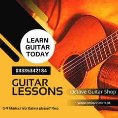 Music Lessons at Octave Guitar Shop