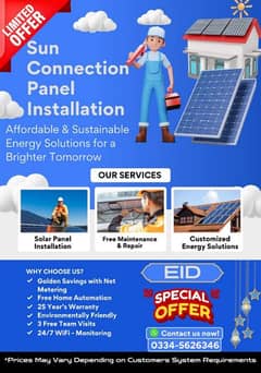 Imported Solar Panels / Low Rates 3.2,5,10 KW 0