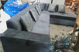 L shape new sofa corner