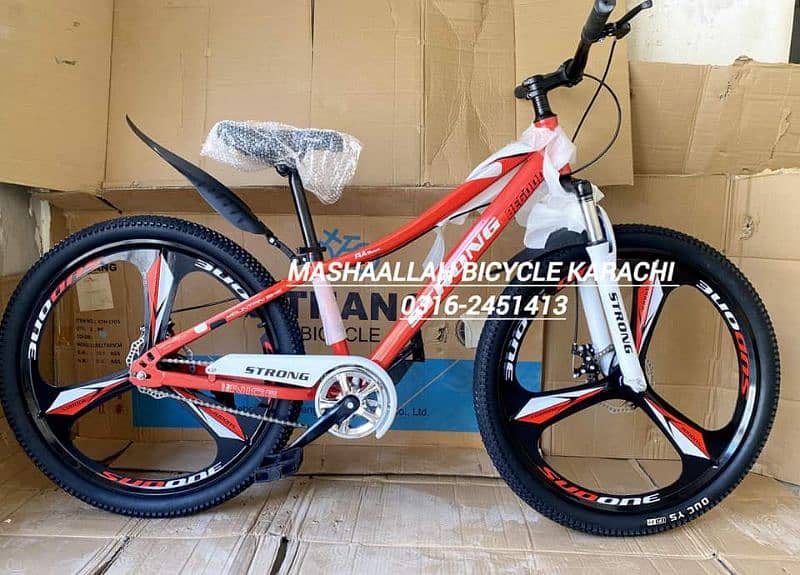 New Star 26 size MTB Sports imported box pack bicycle special edition 0