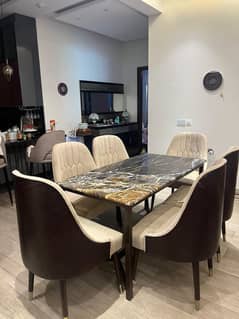 Modern Dining Table of 6