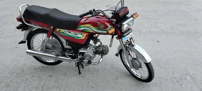 Honda CD 70 model 2023 Islamabad number 03055228242