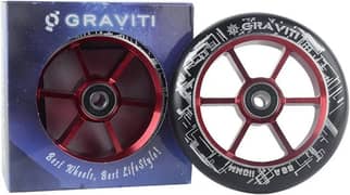 GRAVITI One Pair 110mm Pro Stunt Scooter Wheels (2pcs)