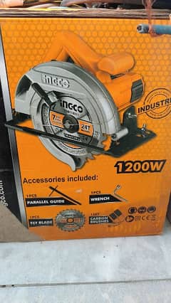 ingco electric wood saw new 1200w Rs: 21500