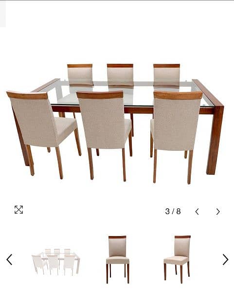 lowest price dining table & 6 chairs 80 % discount 6