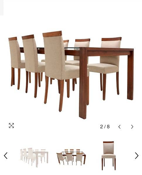 lowest price dining table & 6 chairs 80 % discount 7