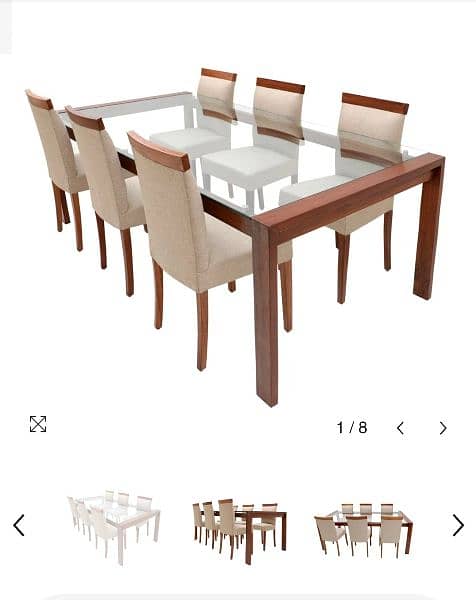 lowest price dining table & 6 chairs 80 % discount 8