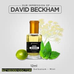 Long lasting fragrance men's perfume  _ Attar David Backham