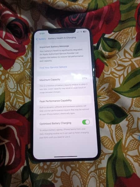 iPhone 11 pro max Sim PTA 256gb 0