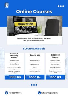 All premium courses at low budget UI and UX designing , GBOB-42 , G ad