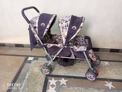 Twin Baby Stroller Neat n Clean