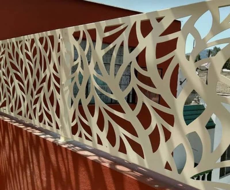 cnc cutting gates/cnc doors/railings/metal art/wall hanging/stairs 5