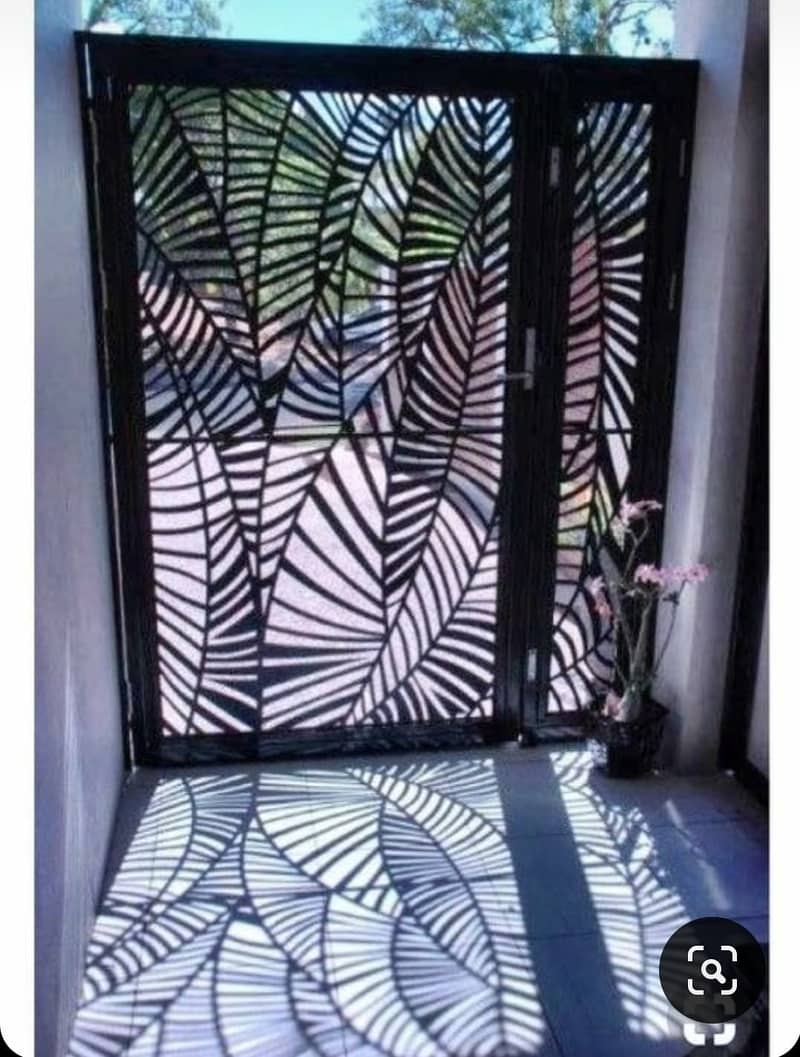 cnc cutting gates/cnc doors/railings/metal art/wall hanging/stairs 7