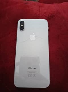 iphone x 256 gb bettry 69 back crack only box