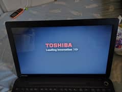 Toshiba laptop i3 3rd Gen gaming , model C55A Satellite, black colour
