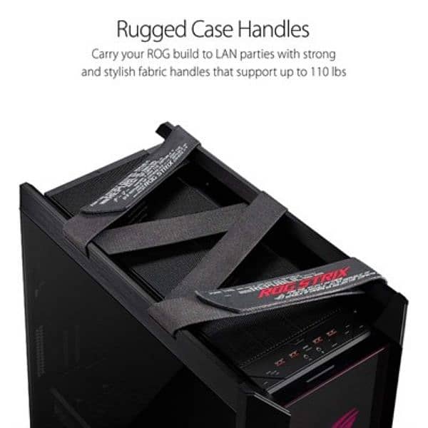 Asus ROG Strix Helios GX601 RGB Gaming Casing black 2