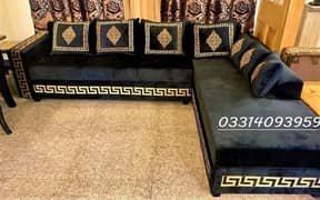 L shape sofa set in Master Molty faom & Premium wood