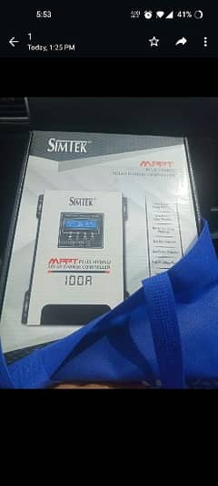 Simtek 100A hybrid mppt plus charger and controller 100A